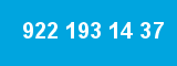 922 193 14 37 922 193 14 37